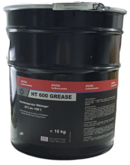 Esoil HT 600 +300C Yüksek Isıya Dayanıklı Teflonlu Gres - 16 kg Gres Yağı