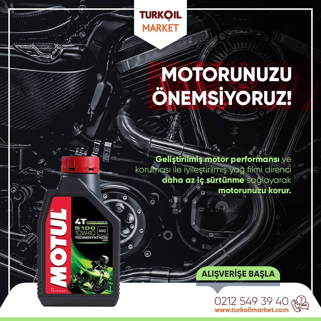 Motul 5100 4t Madeni Yağ