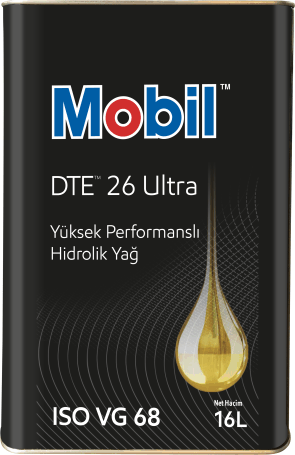 Mobil DTE 26 ISO VG 68 - 16 Litre Hidrolik Yağı