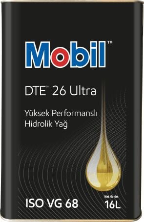 Mobil DTE 26 ISO VG 68 - 16 Litre Hidrolik Yağı