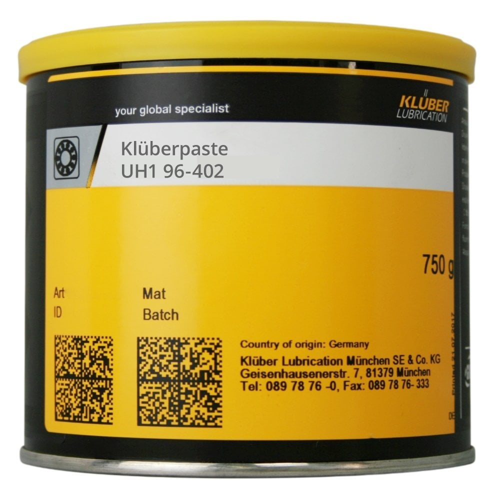 Klüberpaste Uh1 96-402 750 Gr