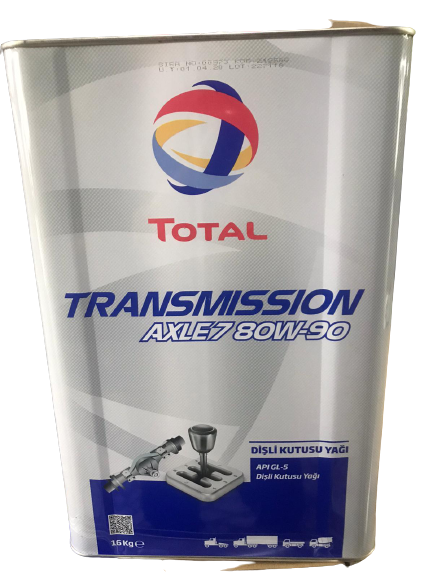 Total Transmission Axle 7 80W-90 18 Litre Şanzıman Yağı