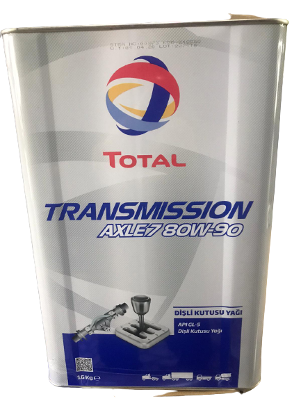 Total Transmission Axle 7 80W-90 18 Litre Şanzıman Yağı