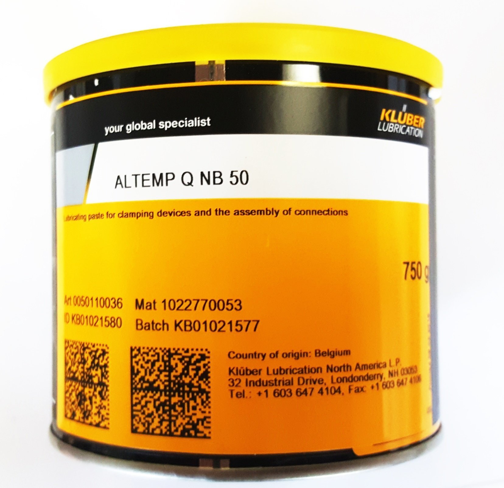 Klüber Altemp Q NB 50 - 750 Gr Montaj Macunu