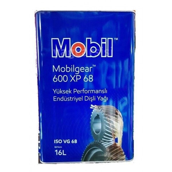 Mobil Gear 600 XP 68 - 16 Litre Şanzıman Yağı