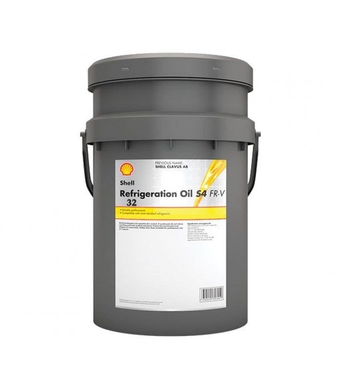 Shell Refrigeration Oil S4 FR-V 32 - 20 Litre Kompresör Yağı