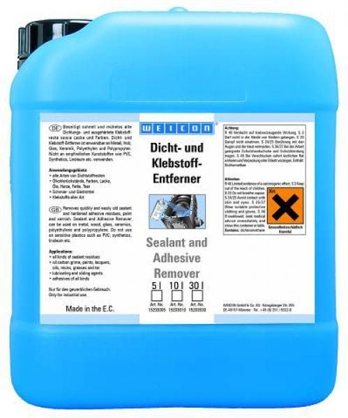 Weicon Silikon ve Yapıştırıcı Sökücü - 5 Litre