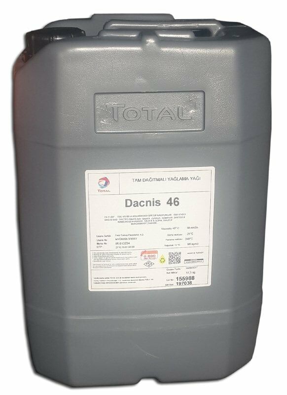 Total Dacnis LD 46 - 20 Litre Kompresör Yağı