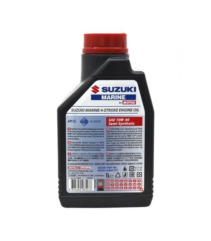 Motul Suzuki Marine 4T 10W-40 - 1 litre  Motor Yağı
