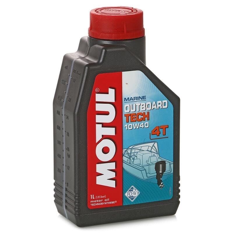 Motul Outboard Tech 4T 10W-40 - 1 Litre  Motor Yağı
