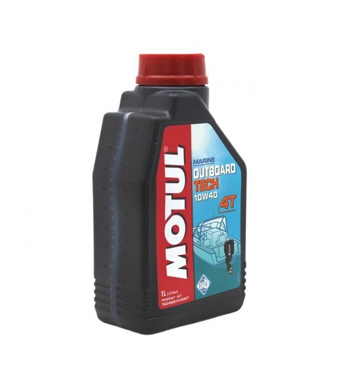 Motul Outboard Tech 4T 10W-40 - 1 Litre  Motor Yağı
