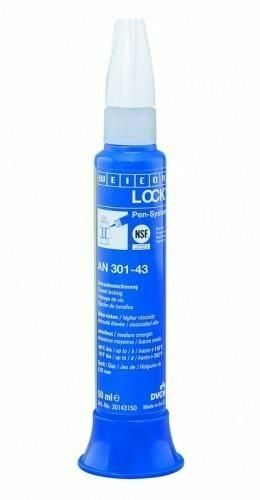 Weiconlock AN 301-43 - Gıda Onaylı Mavi Cıvata Sabitleme Contası 200 ML