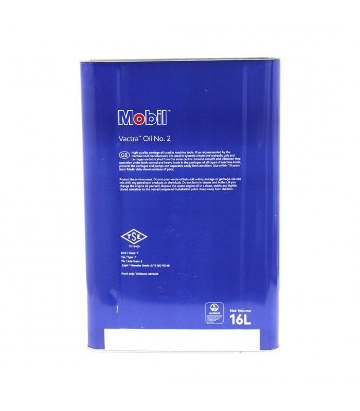 Mobil Vactra Oil No 2 - 16 Litre Kızak Yağı