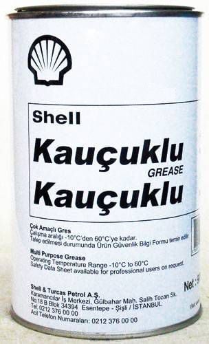Shell Kauçuklu 3 Gres - 0,9 Kg Gres Yağı