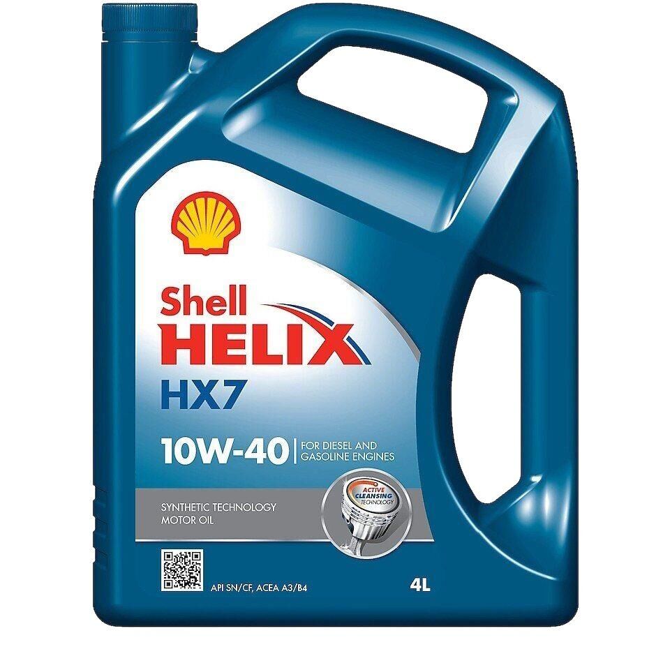 Shell Helix HX7 10W-40 - 4 Litre Motor Yağı