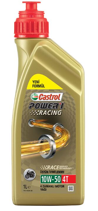 Castrol Power 1 Racing 4T 10W-50 1 Litre Motosiklet Yağı