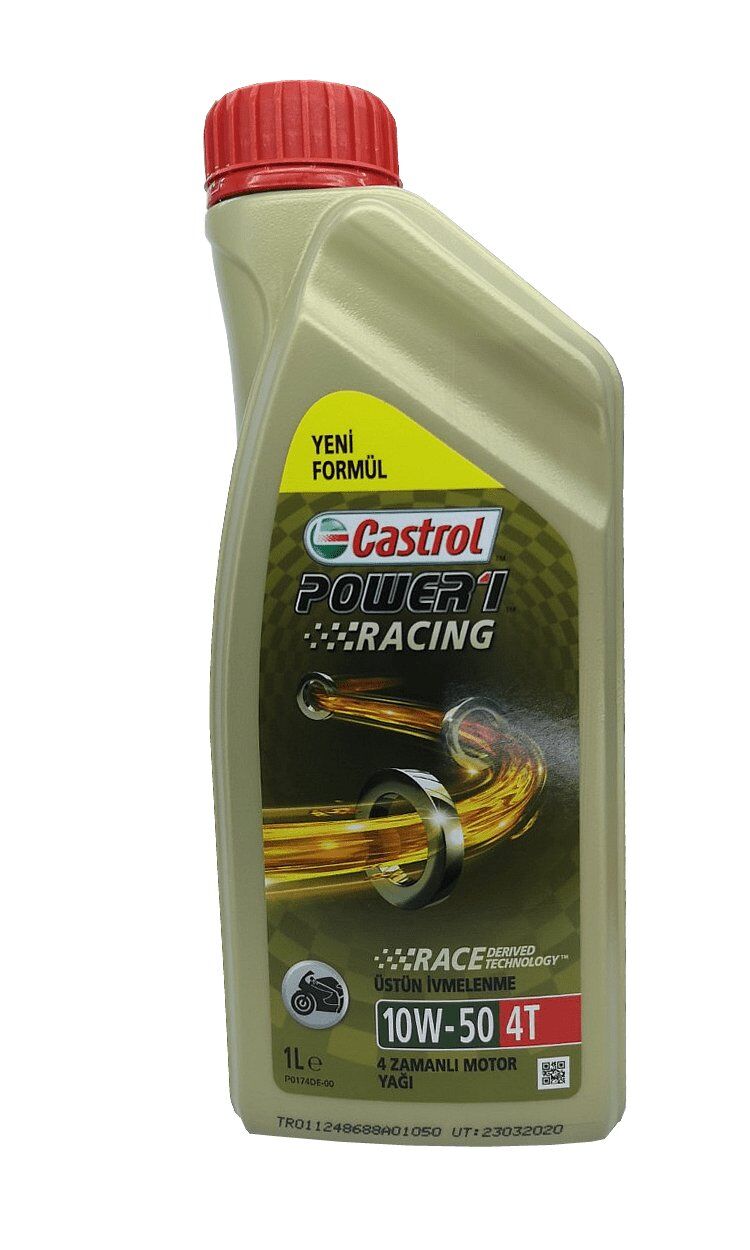 Castrol Power 1 Racing 4T 10W-50 1 Litre Motosiklet Yağı