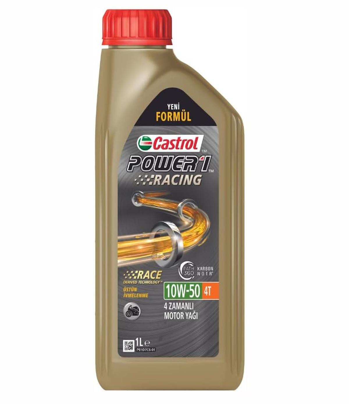Castrol Power 1 Racing 4T 10W-50 1 Litre Motosiklet Yağı