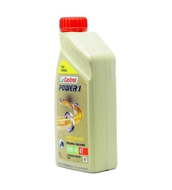 Castrol Power 1 4T 10W-40 1 Litre Motosiklet Yağı