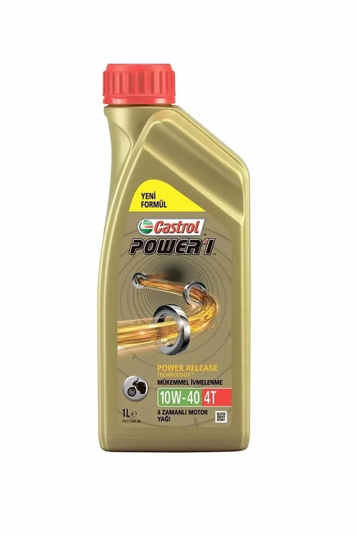 Castrol Power 1 4T 10W-40 1 Litre Motosiklet Yağı