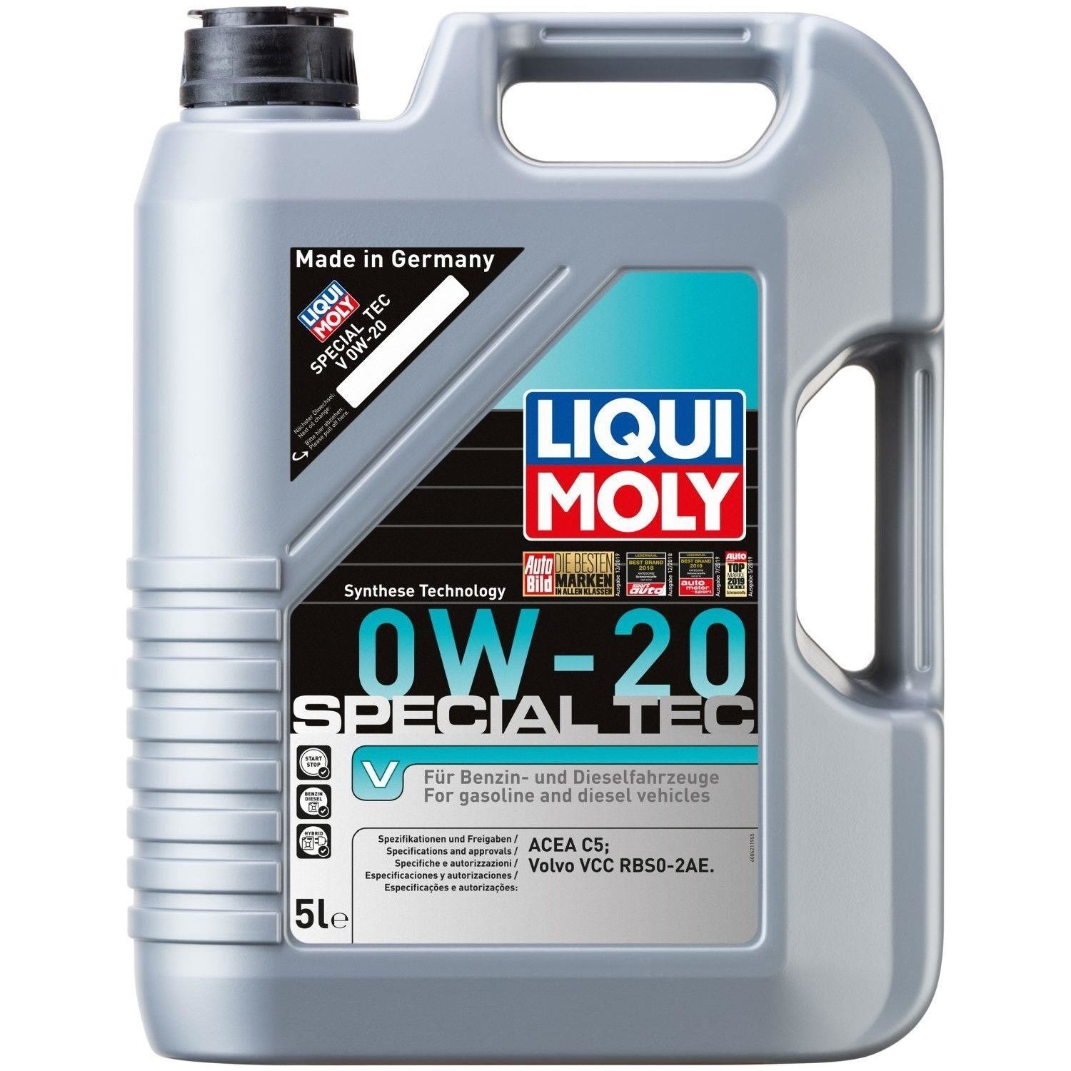 Lıquı Moly Special Tec V 0W-20 5 Litre (20632) Motor Yağı