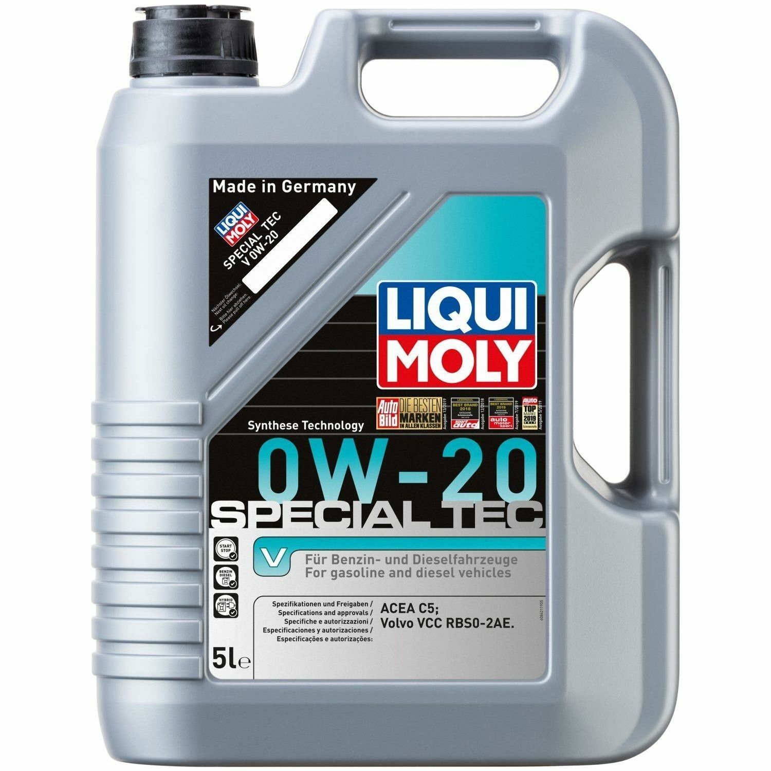 Lıquı Moly Special Tec V 0W-20 5 Litre (20632) Motor Yağı
