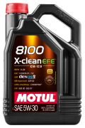 Motul 8100 X-Clean EFE 5W-30 Dexos2 Partiküllü - 4 Litre