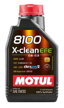Motul 8100 X-Clean EFE 5W-30 - 1 Litre Motor Yağı