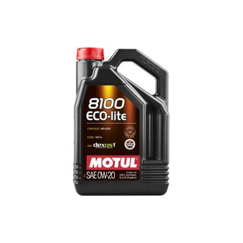 Motul 8100 Eco-Lite 0W-20 DEX1 GEN2 5 Litre Motor Yağı
