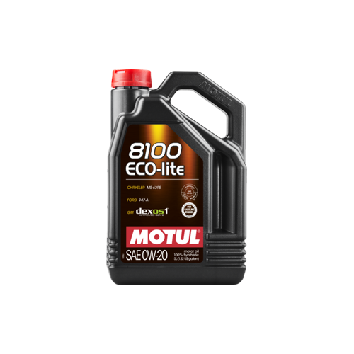 Motul 8100 Eco-Lite 0W-20 DEX1 GEN2 5 Litre Motor Yağı