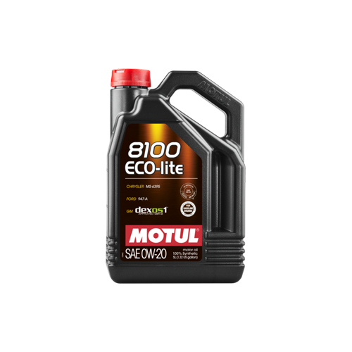 Motul 8100 Eco-Lite 0W-20 DEX1 GEN2 5 Litre Motor Yağı