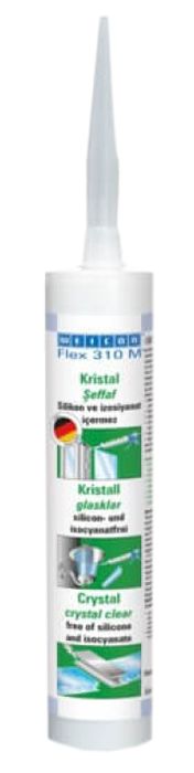 Weicon Flex 310 M - Esnek Güçlü Yapıştırıcı 310 ml Şeffaf