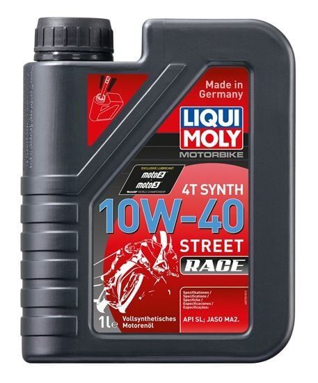 Lıquı Moly 10W-40 4t Race %100 Sentetik Performans Motor Yağı 1 Litre (20753)