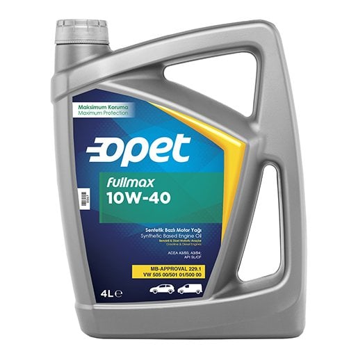 Opet Fullmax 10W-40 - 4 L Motor Yağı