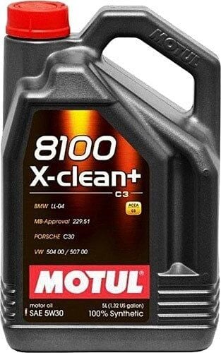 Motul 8100 X-Clean+ 5W-30 - 5 Litre Motor Yağı