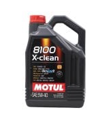 Motul 8100 X-Clean 5W-40 - 5 Litre Motor Yağı