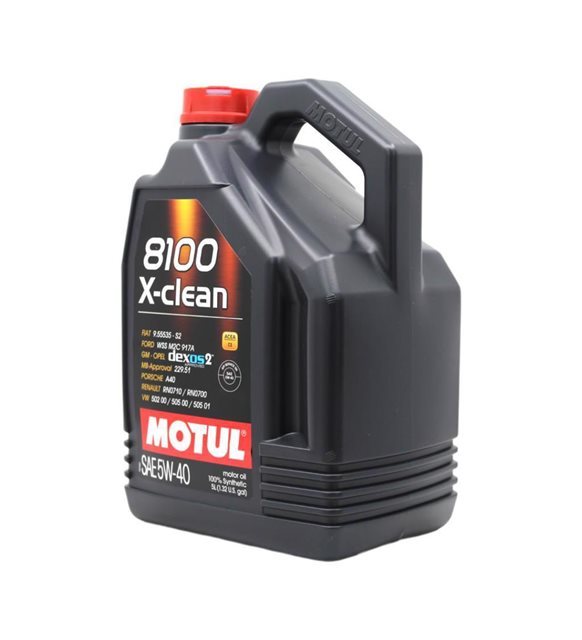 Motul 8100 X-Clean 5W-40 - 5 Litre Motor Yağı
