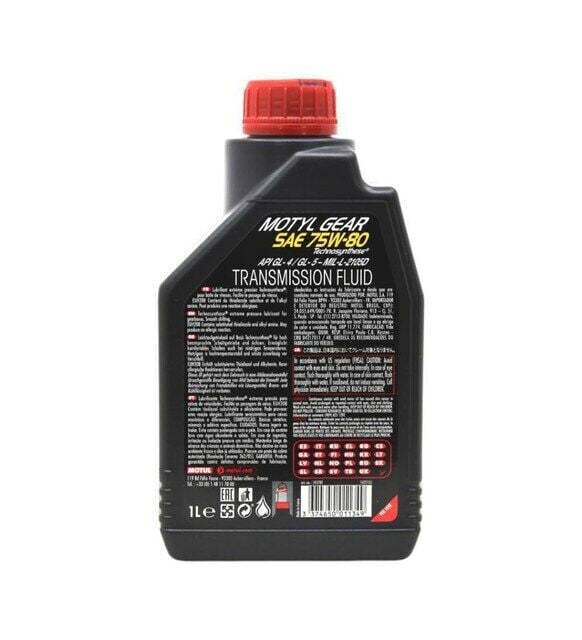 Motul Motylgear 75W-80 - 1 Litre Şanzıman Yağı