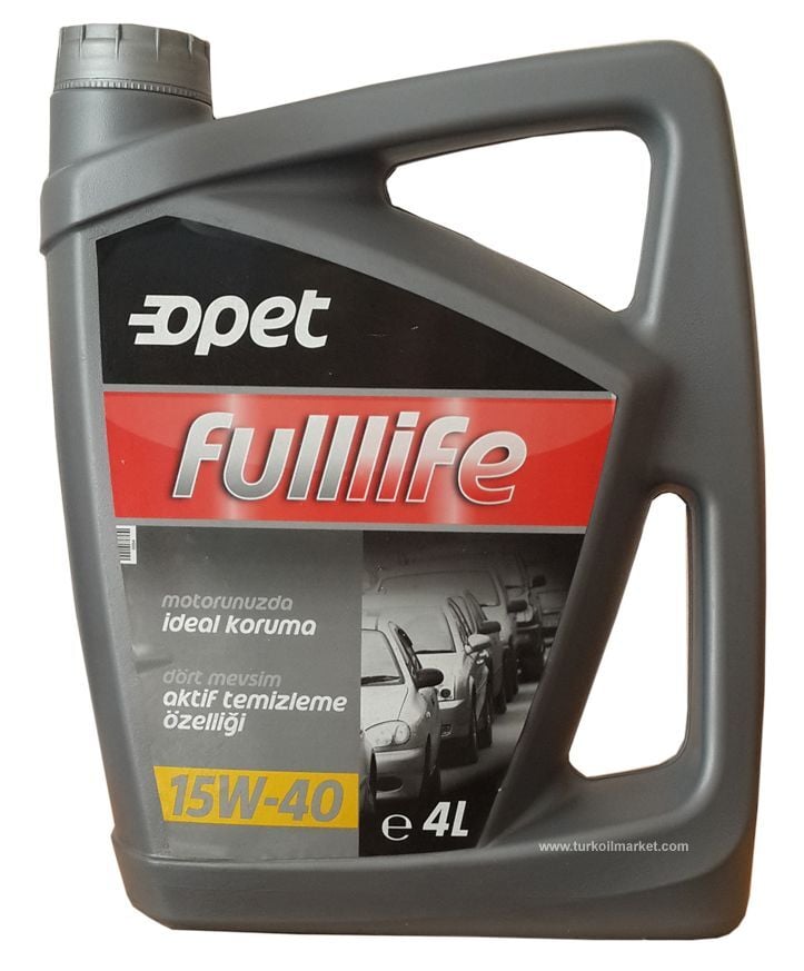 Opet Fulllife 15W-40 - 4 Litre Motor Yağı