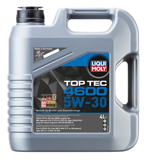 Liqui Moly Top Tec 4600 5W-30 - 4 Litre (3763) Motor Yağı