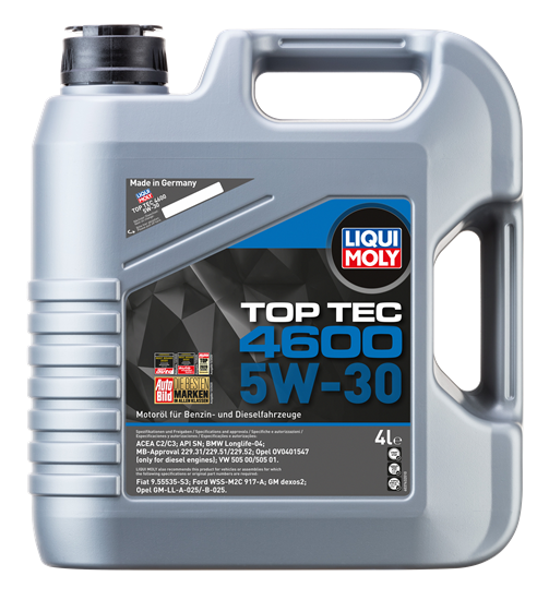 Liqui Moly Top Tec 4600 5W-30 - 4 Litre (3763) Motor Yağı
