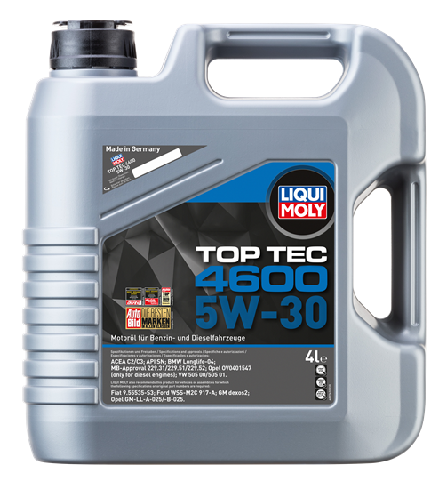 Liqui Moly Top Tec 4600 5W-30 - 4 Litre (3763) Motor Yağı