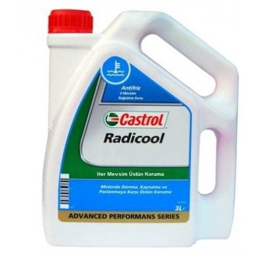 Castrol Radicool Antifiriz - 3 Litre Mavi Antifriz
