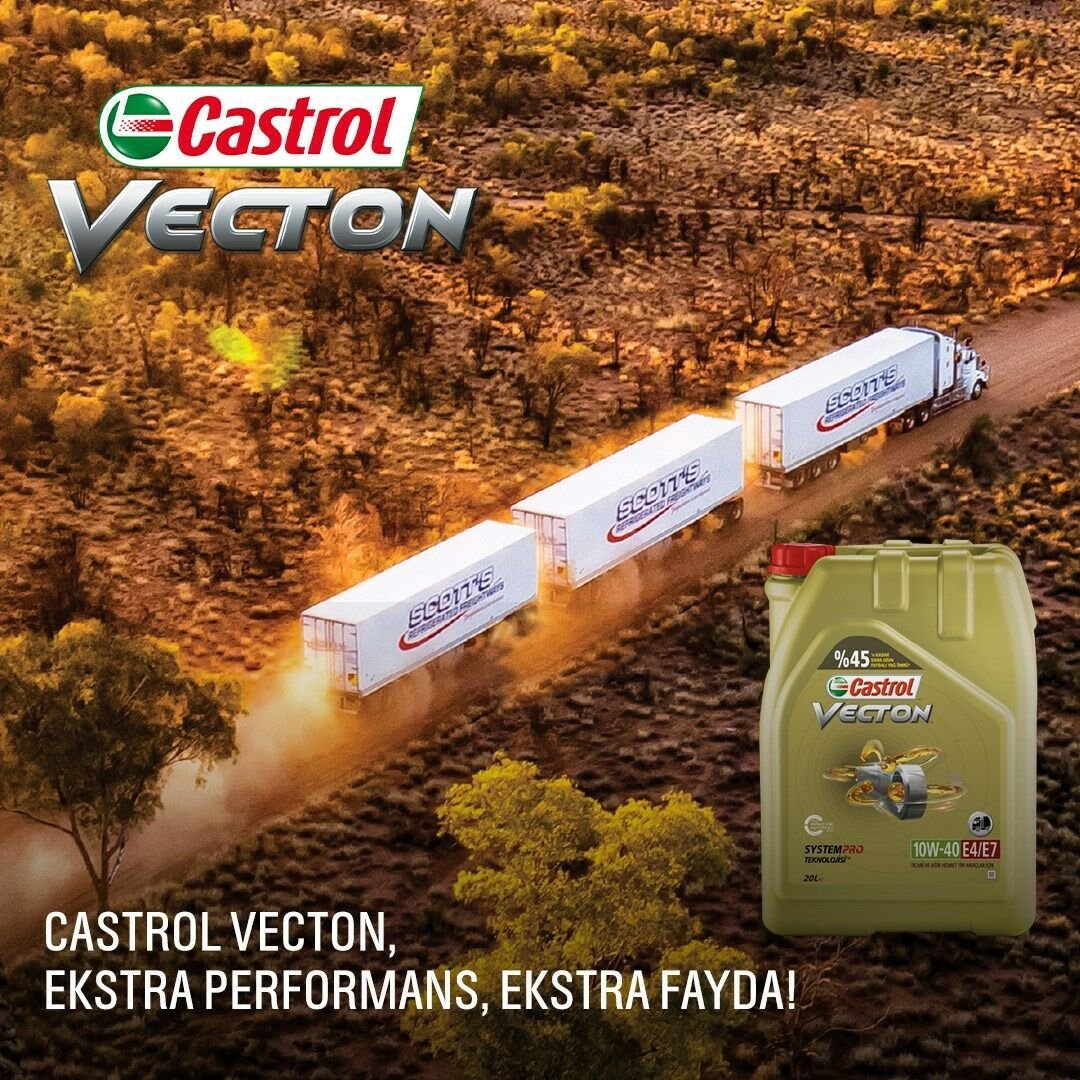 Castrol Vecton 10W-40 E4 - E7 - 20 Litre Motor Yağı