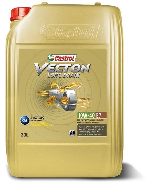 Castrol Vecton 10W-40 E4 - E7 - 20 Litre Motor Yağı