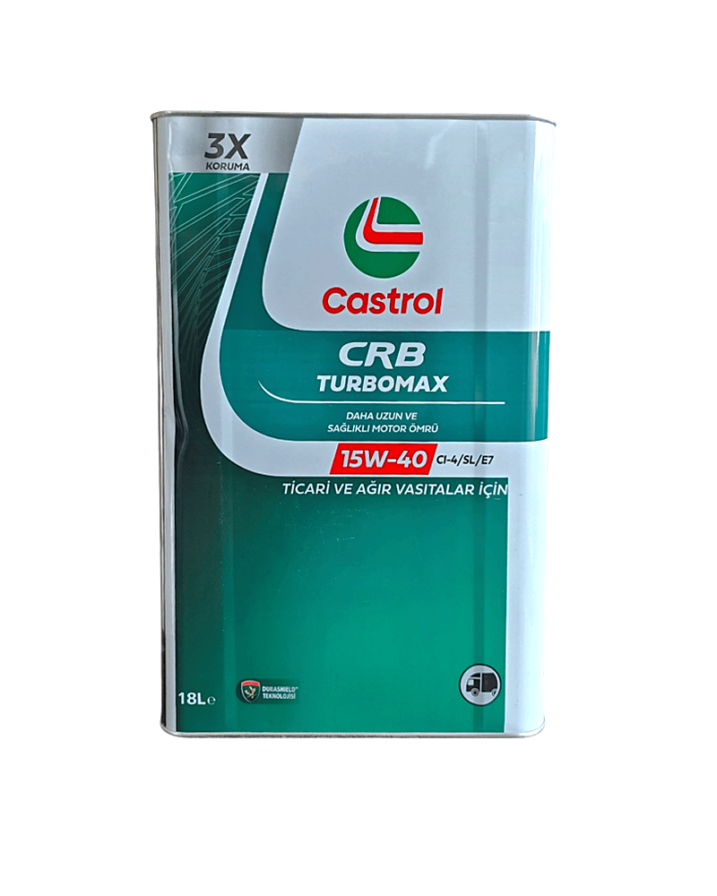 Castrol CRB Turbomax 15W-40 - 18 Litre Motor Yağı