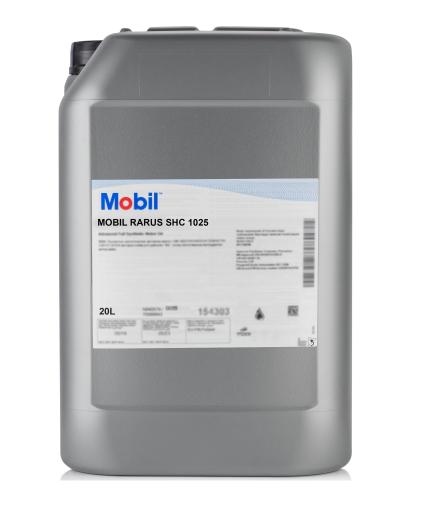 Mobil Rarus Shc 1025 - 20 Litre Yağ