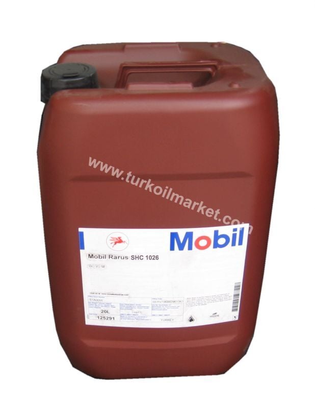 Mobil Rarus Shc 1026 - 20 Litre Kompresör Yağı