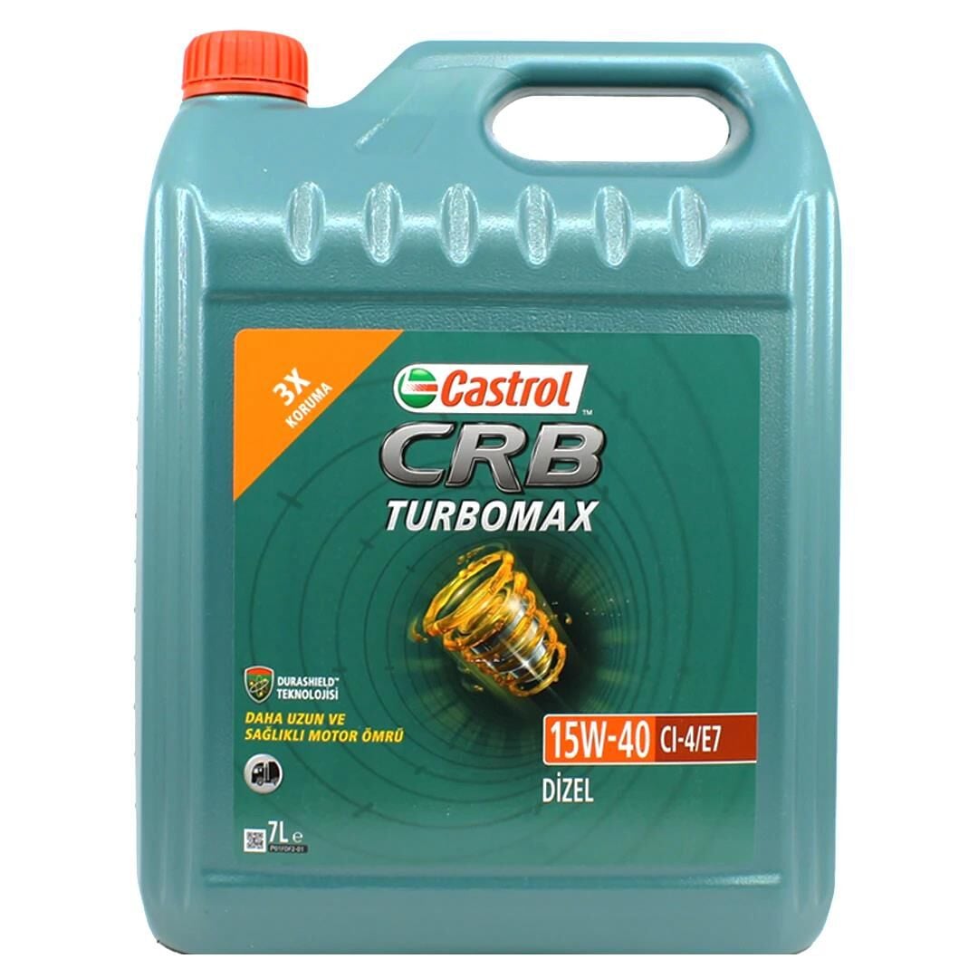 Castrol CRB Turbomax 15W-40 - 7 Litre Motor Yağı