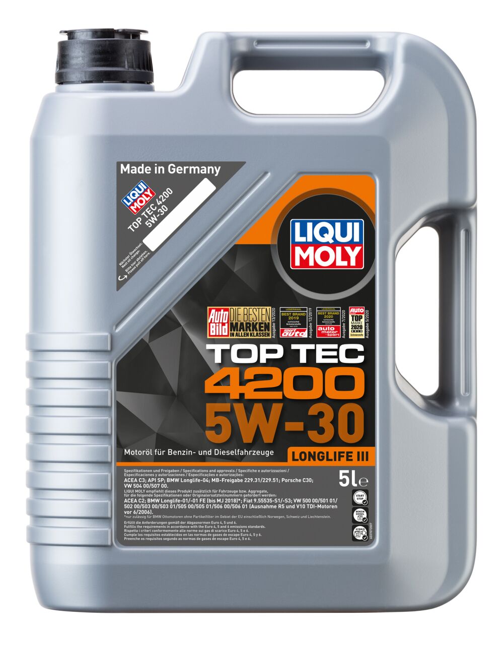 Liqui Moly Top Tec 4200 5W-30 - 5 Litre (8973) Motor Yağı